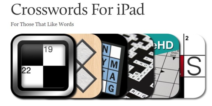  Crosswords For iPad